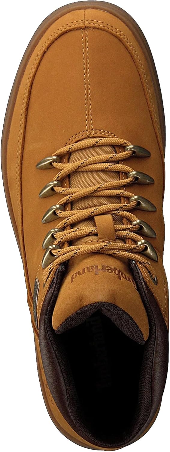 Timberland Herren Davis Square Hiker Stiefel 40 EU Gelb Nubuck, 40 EU Gelb Nubuck