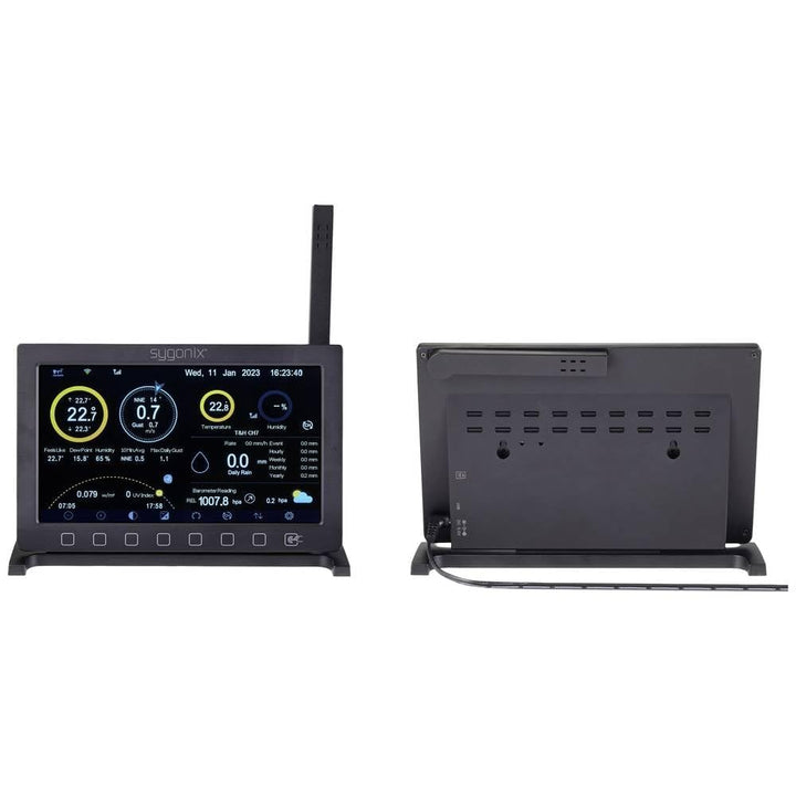 Sygonix SY-5479628 WLAN-Wetterstation Vorhersage für 2 Tage Anzahl Sensoren max. 8 St.