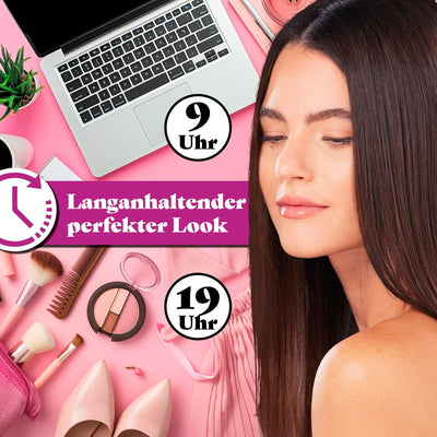 VITALmaxx Profi Hair Styler | 3in1 Lockenstab, Glätteisen & Welleneisen mit LED Display | Temperatur