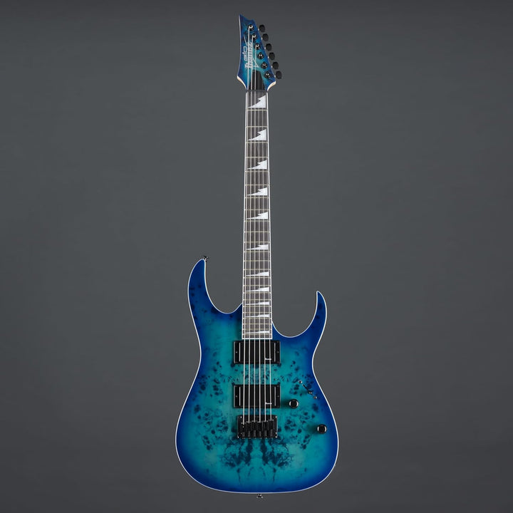 Ibanez GRGR221PA-AQB GIO Series Electric Guitar - Aqua Burst Single, Single