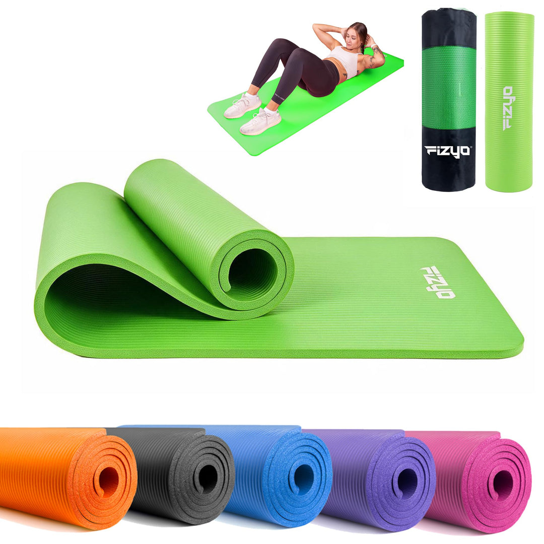 FIZYO FITYO Yogamatte Gymnastikmatte Fitnessmatte Trainingsmatte Turnmatte | für Yoga, Training, Erh