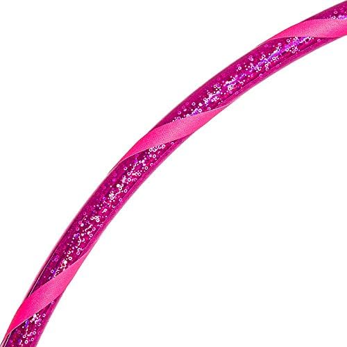 Glamour Hula Hoop Reifen Ø60/70/80/90/100cm Pink Ø80cm, Pink Ø80cm