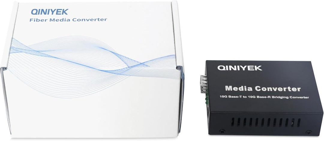 10G Multi-Gigabit SFP-Medienkonverter, 2-Port 10G Ethernet-Medienkonverter, 1x 100M/1G/2,5G/5G/10GBa