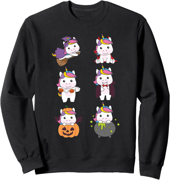 Einhorn Halloween Kostüm Einhörner Halloween Sweatshirt