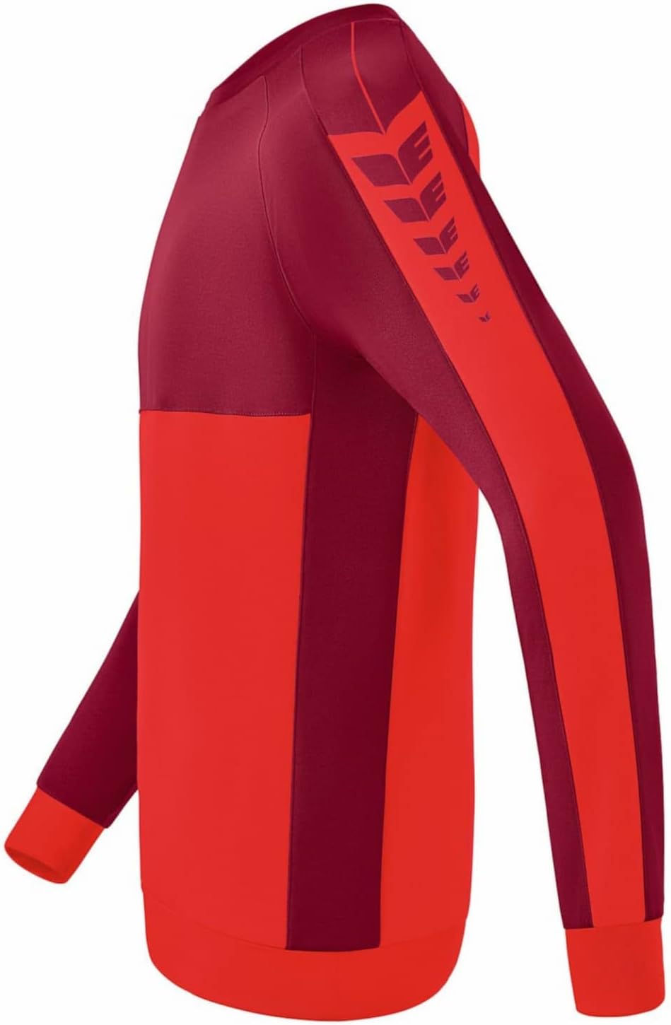 Erima Unisex Casual Six Wings Sweatshirt XXL Rot/Bordeaux, XXL Rot/Bordeaux