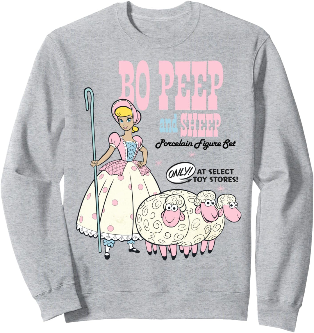 Disney Pixar Toy Story 4 Bo-Peep And Sheep Poster Sweatshirt