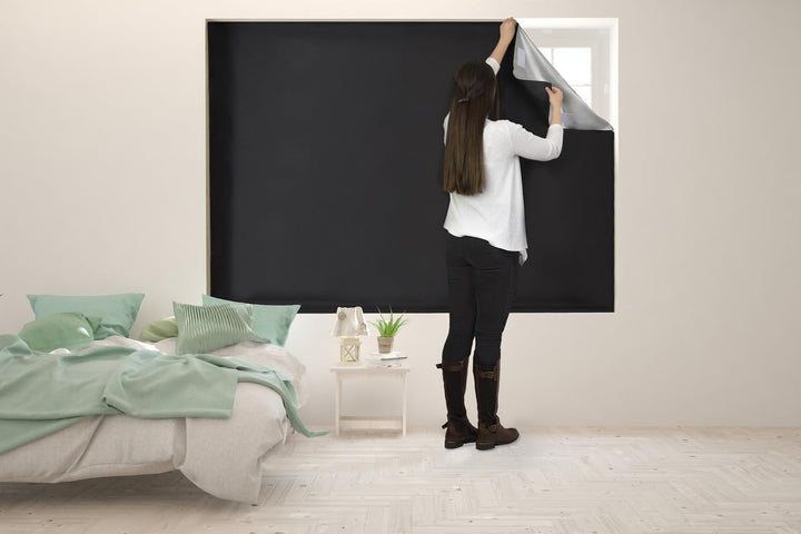 easynight | Verdunkelungsrollo (ohne Saugnäpfe) L 2m x 1.45m Large 2m x 1.45m, Large 2m x 1.45m