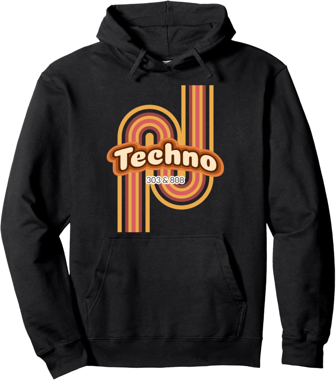 Techno 303 & 808 Techno Design für das Festival Pullover Hoodie