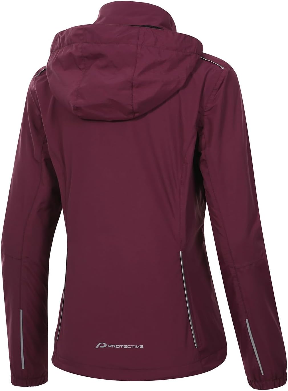 PROTECTIVE Regenjacke Damen P-Rain II W - Coral 36 wine, 36 wine