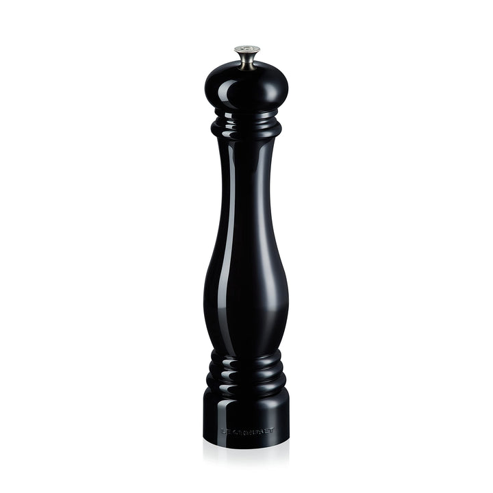 Le Creuset Classic Salzmühle, Gross, Robuster ABS-Kunststoff, Korrosionsbeständig, 518 g, Schwarz gl