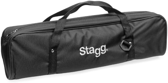 Stagg Melodica 32 Tasten, schwarz, inkl. Anblasschlauch Schwarz 32 Notes Modern, Schwarz 32 Notes Mo