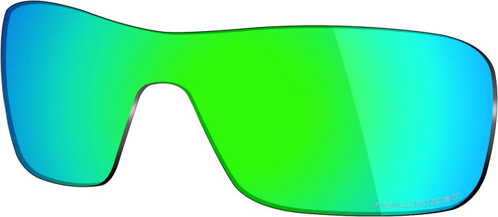 Mryok Ersatzgläser für Oakley Turbine Rotor Korrosionsschutz Gegen Meerwasser Polarisiert - Smaragdg