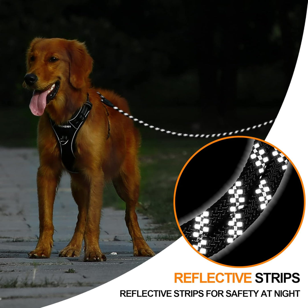 Reflektierend Schleppleine für Hunde, 5m/10m/20m Seil Hundeleine Trainingsleine Langes Ausbildungsle