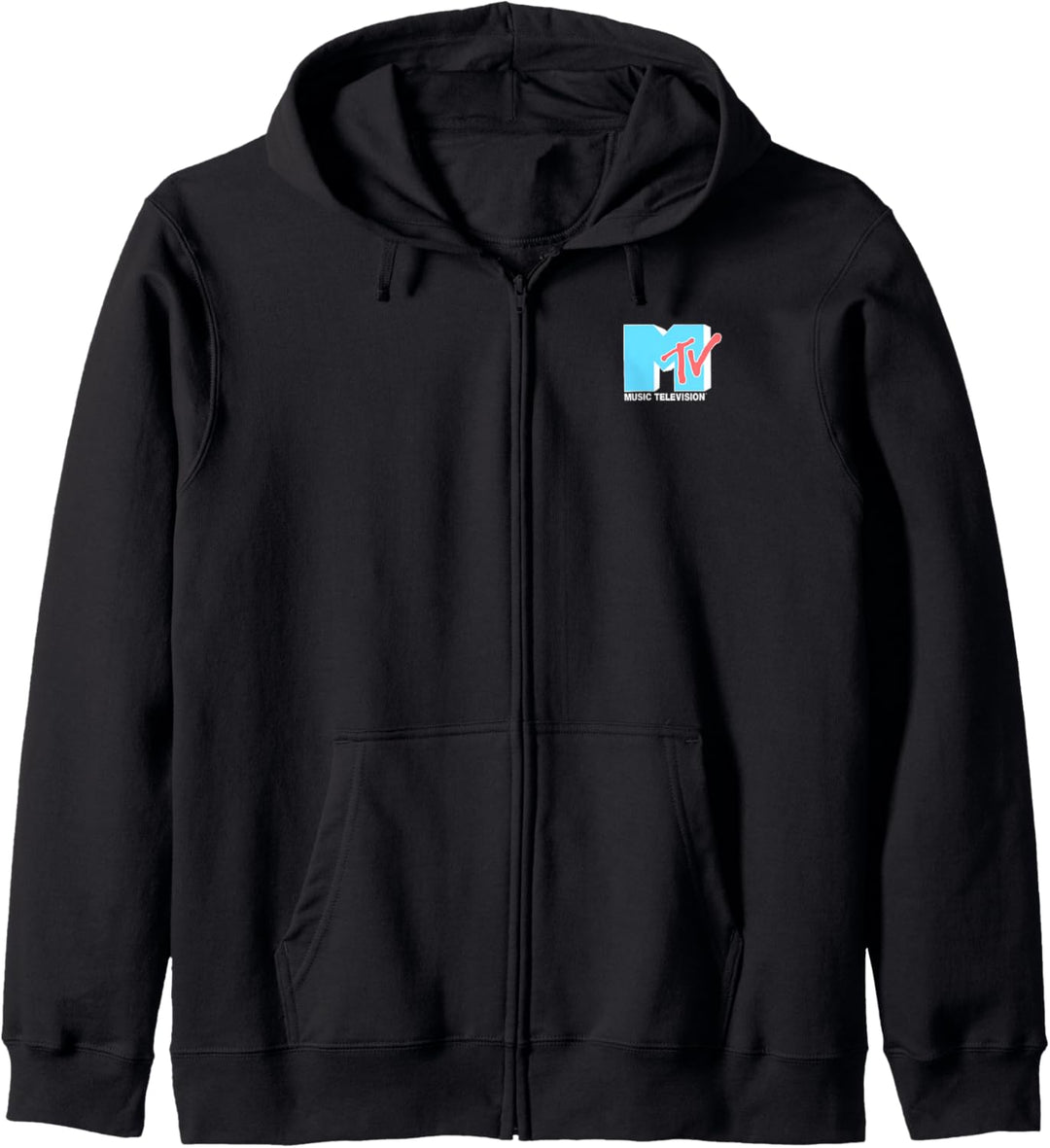 MTV Tiny Logo Solid Light Blue Kapuzenjacke