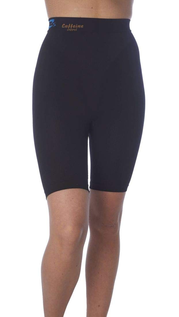 CzSalus Figurformende Anti-Cellulite Shorts mit Koffein+Vitamin E - schwarz Grösse S S Schwarz, S Sc