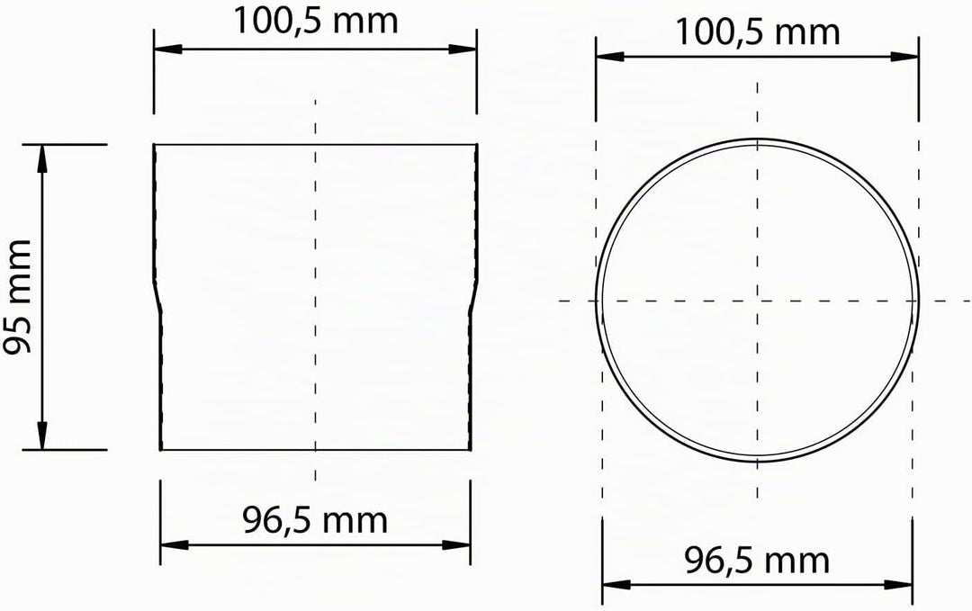 Florantia Wasserverteiler Wasserweiche Zink DN 100 inkl. Adapter