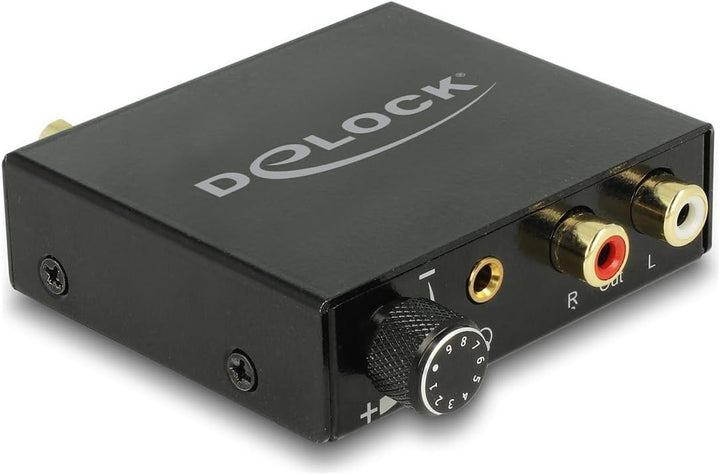 Delock Konverter Digital Audio zu Analog HD mit Kopfhörerverstärker