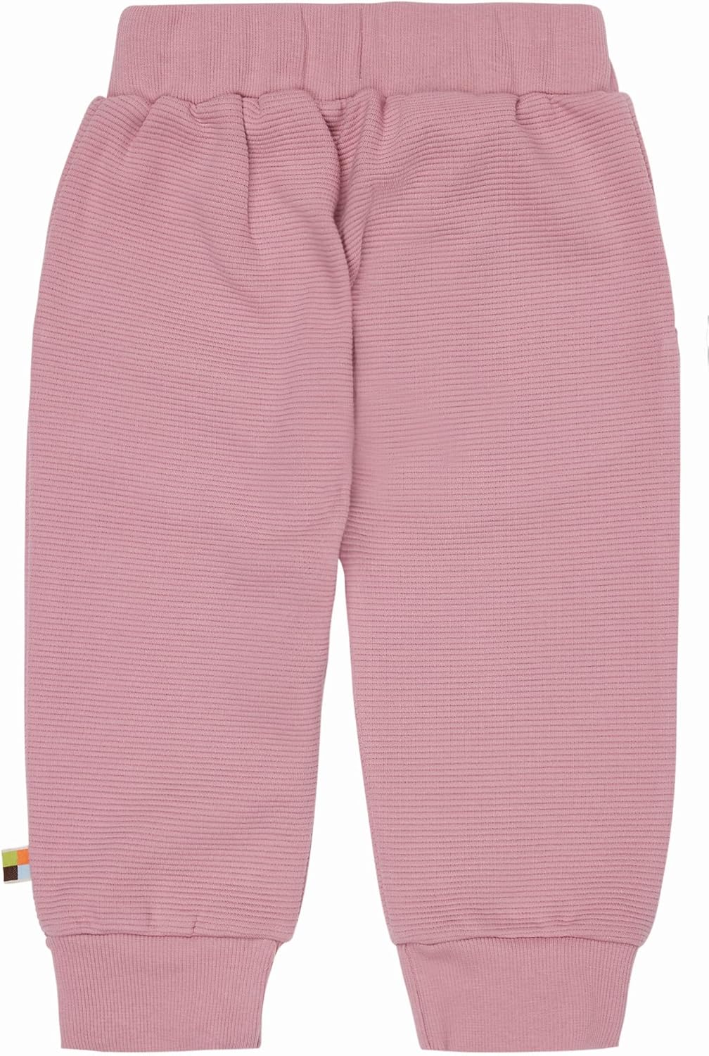 loud + proud Unisex Rippenstruktur, GOTS Zertifiziert Lässige Hose 74-80 Aster, 74-80 Aster
