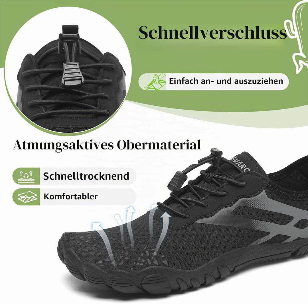 SAGUARO Badeschuhe Damen Aquaschuhe Herren Slip On Atmungsaktiv Schnelltrocknend Wasserschuhe Outdoo