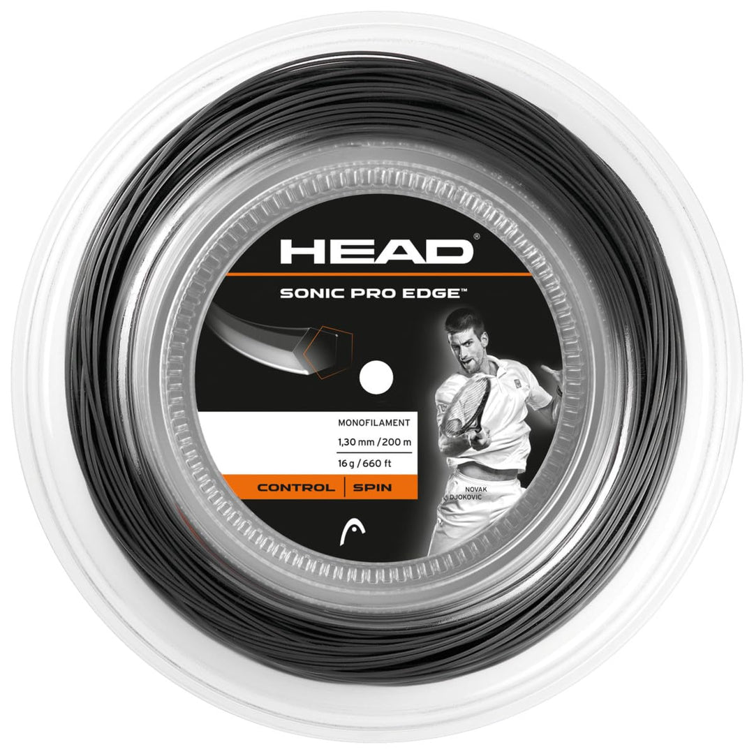 HEAD Sonic Pro Edge Rolle Tennis-Saite 17 anthracite, 17 anthracite