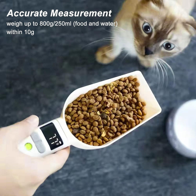 Löffelwaage Hundefutter Digitale Löffelwaage Messlöffel Futterschaufel Hund Waage Elektronisches Min