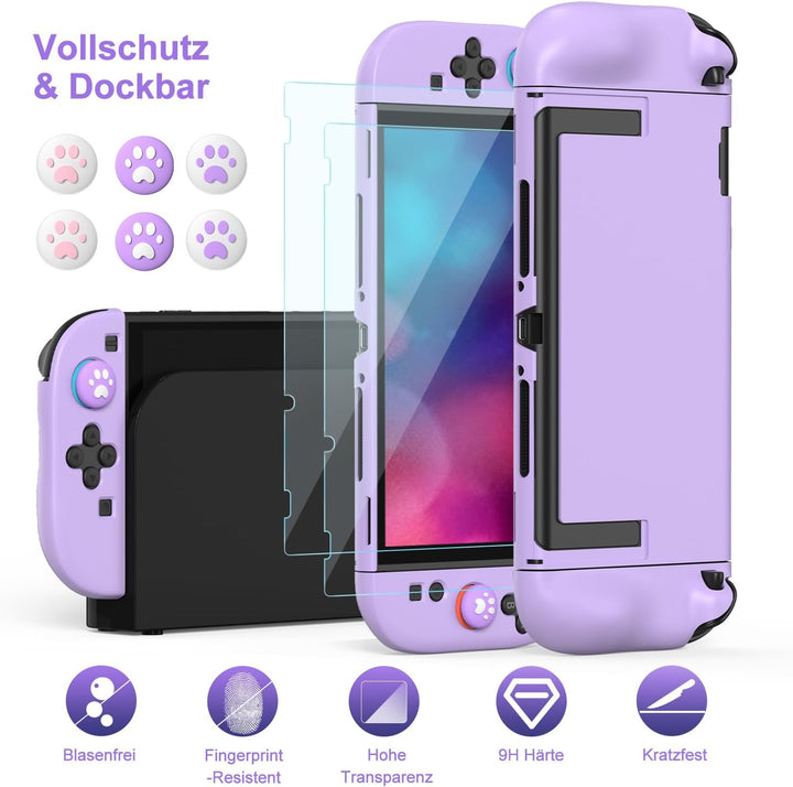 innoAura Switch 2 Tasche 14-in-1 Bundle für NS Switch 2 (2025), Switch 2 Case mit Tragetasche, Schut