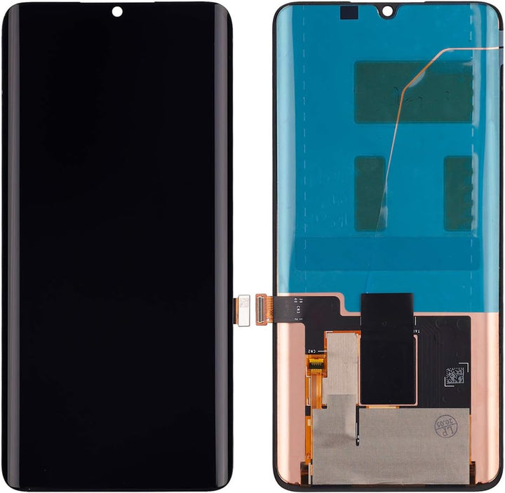 swark AMOLED Display Kompatibel mit Mi Note 10 / Mi Note 10 Lite/Mi Note 10 Pro (Schwarz Ohne Rahmen