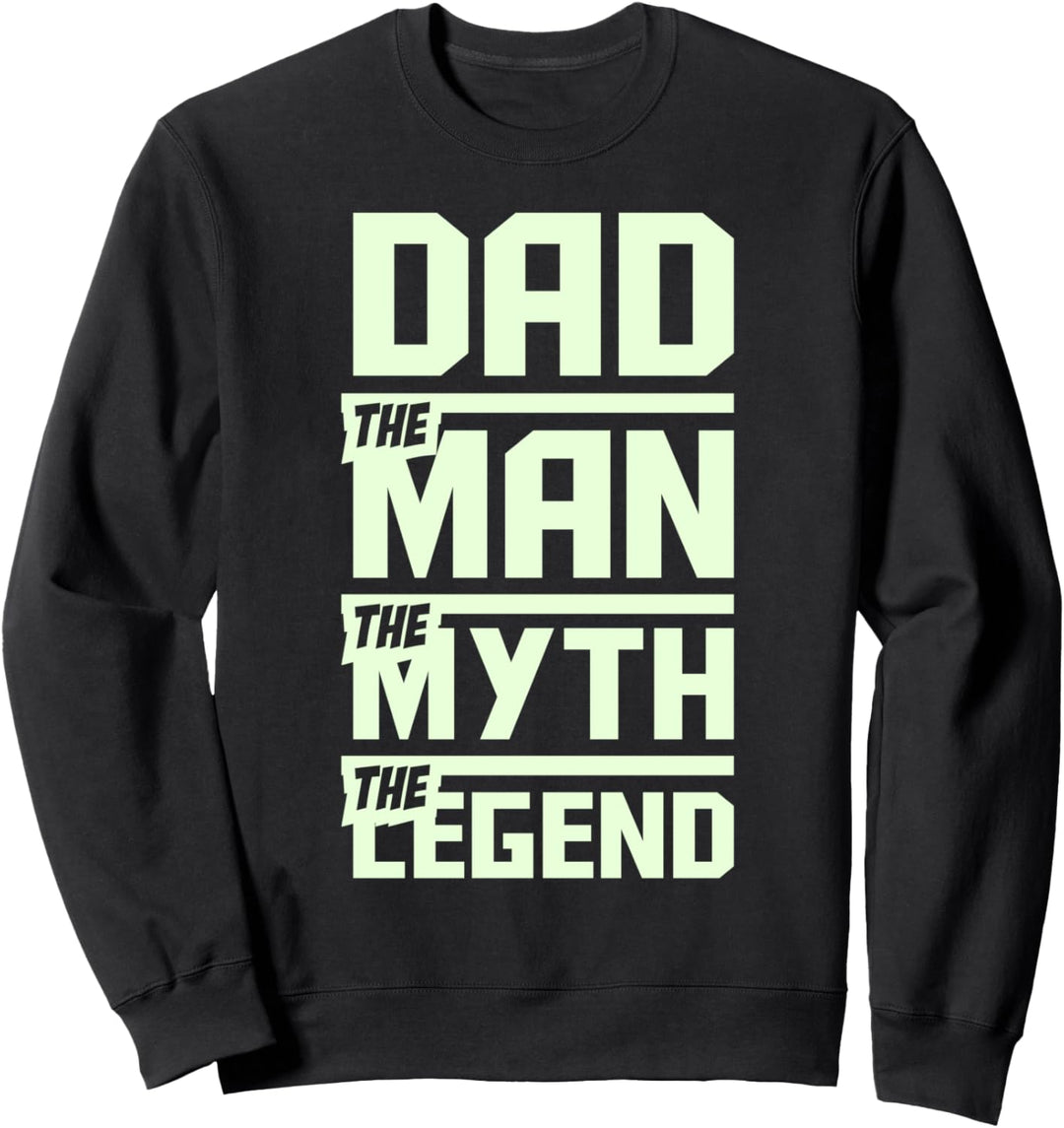Papa der Mann der Mythos die Legende Vatertag Sweatshirt