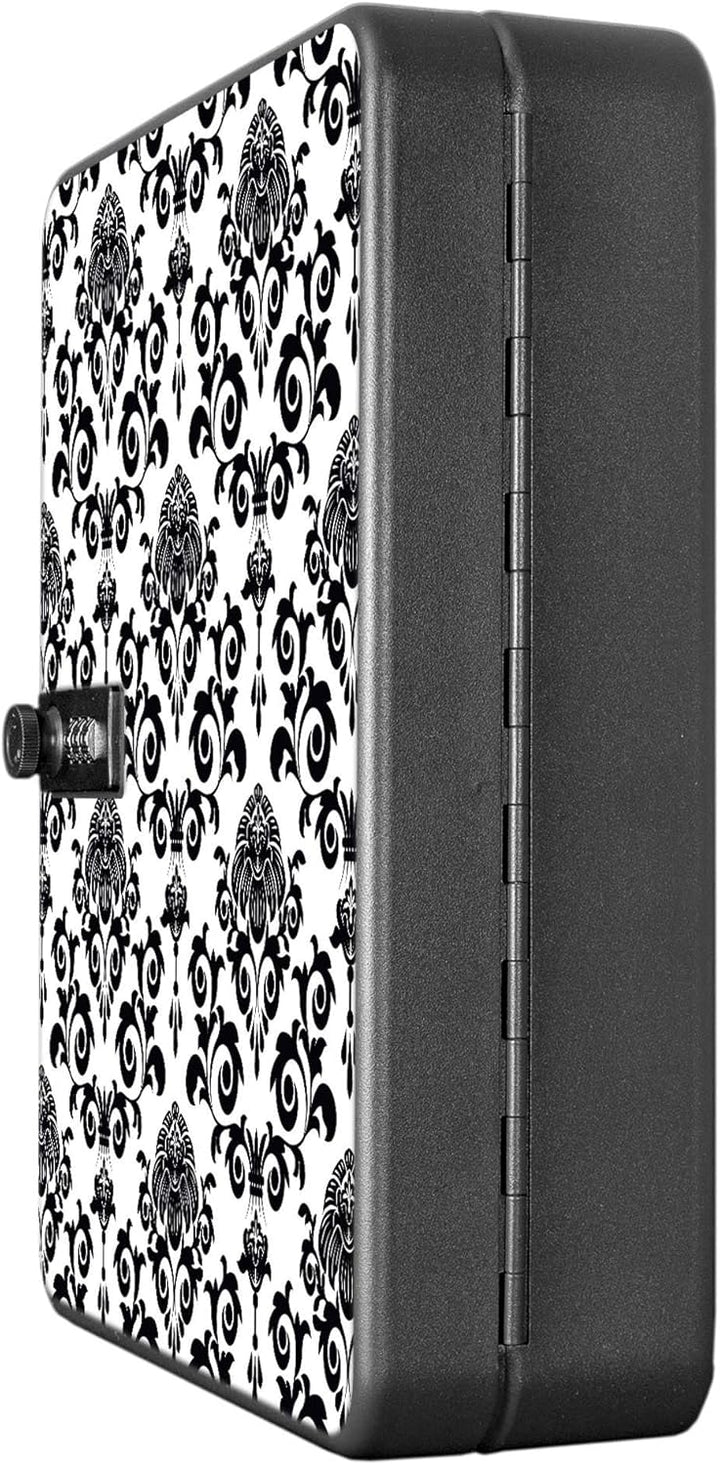 banjado® Burg-Wächter® abschliessbarer Schlüsselkasten mit Motiv Barock für 36 Schlüssel - Schlüssel