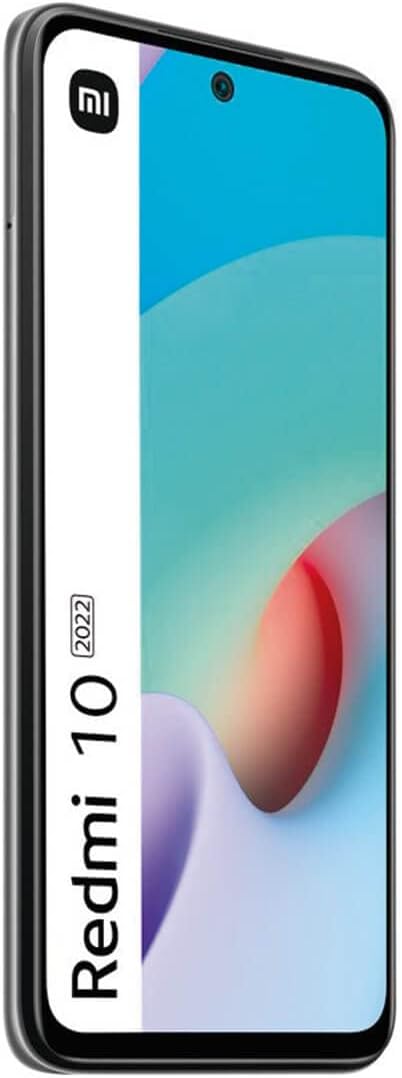 Xiaomi Redmi 10 (2022) - Smartphone 128GB, 4GB RAM, Dual SIM, Carbon Gray Carbon Gray 4+128G, Carbon