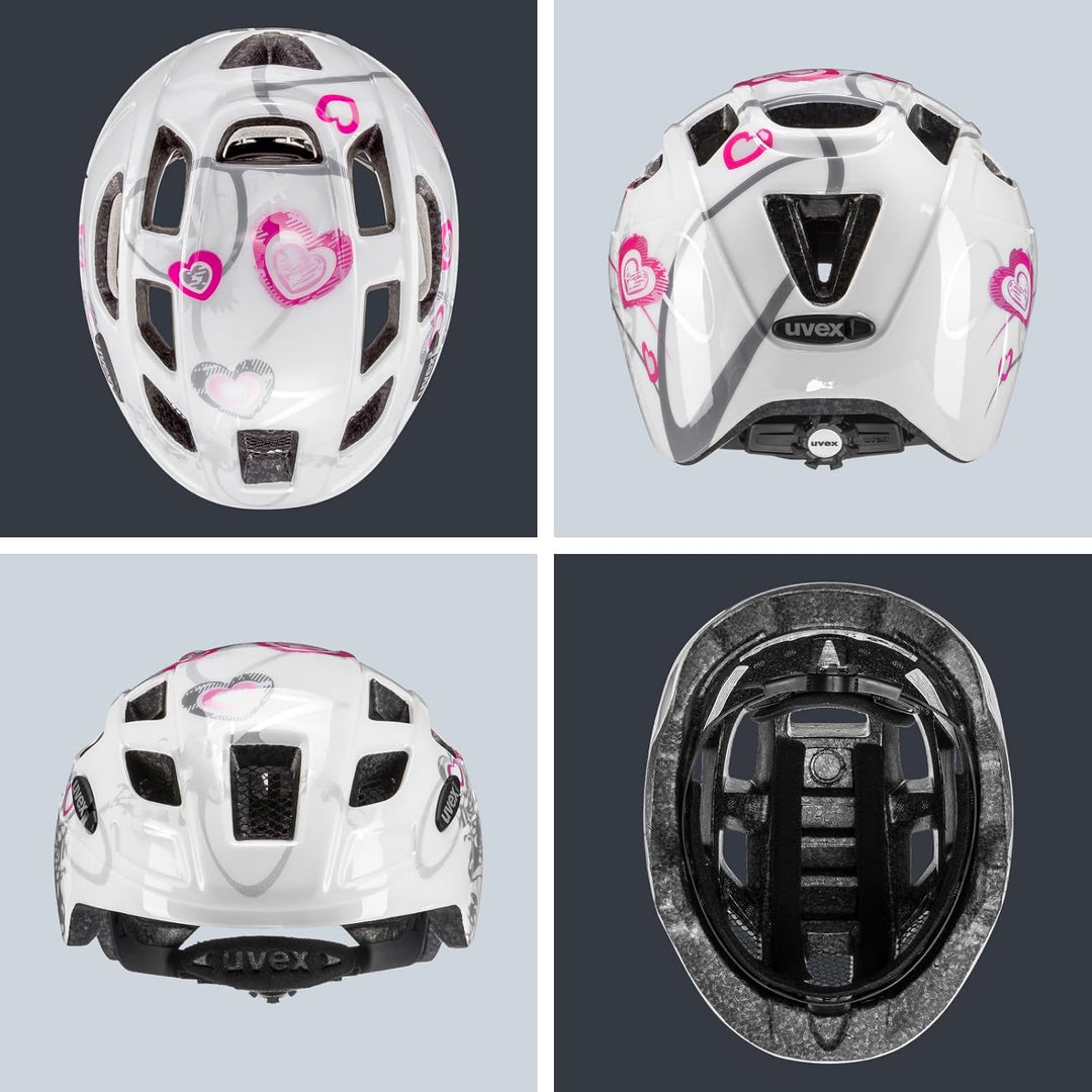 uvex finale junior - leichter Fahrradhelm für Kinder - individuelle Grössenanpassung - erweiterbar m