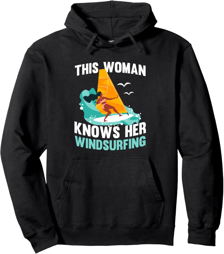 Windsurfer Windsurfing - Surfbrett Segel Windsurfen Pullover Hoodie