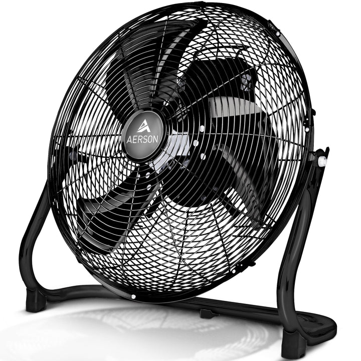 TRESKO AERSON Bodenventilator 60cm | Windmaschine mit 3-Leistungsstufen 200W | Standventilator Venti