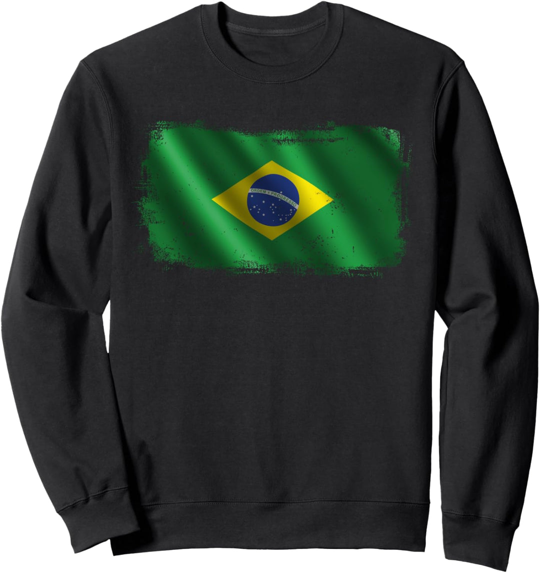 Brasilianische Nationalflagge Sweatshirt