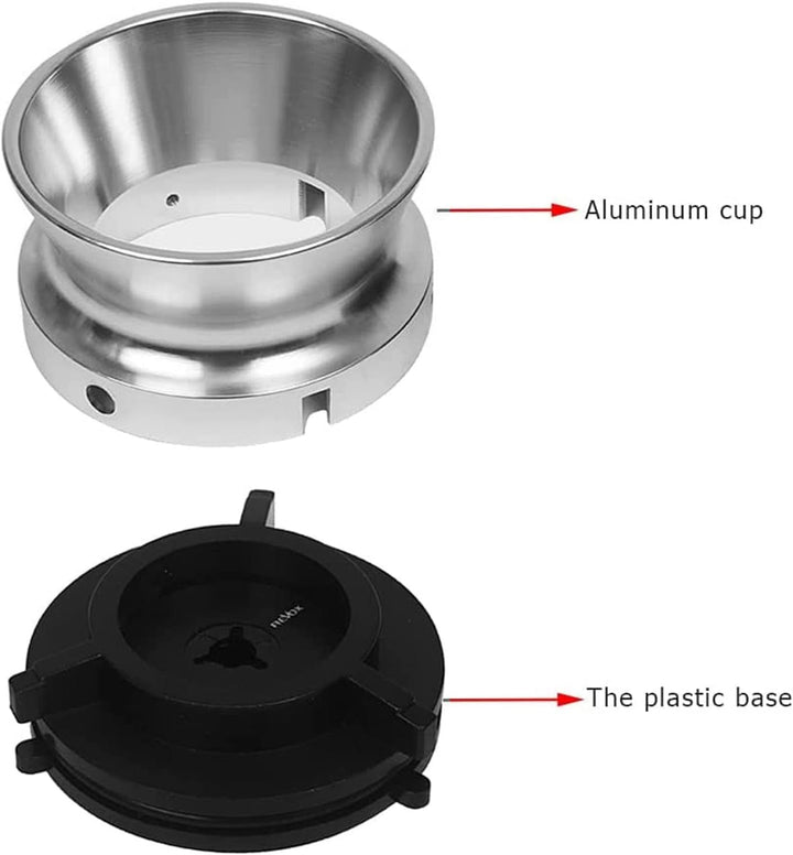 NAB Nabenadapter für 10" Studer ReVox für Akai für Teac,Aluminium NAB Nabenadapter Verriegelt Keine