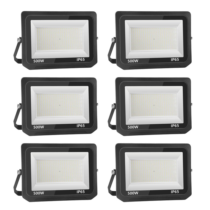 loyal LED Strahler Aussen Fluter Aussen: 500W Superhell Scheinwerfer 6000K Kaltweiss 50000LM - IP65