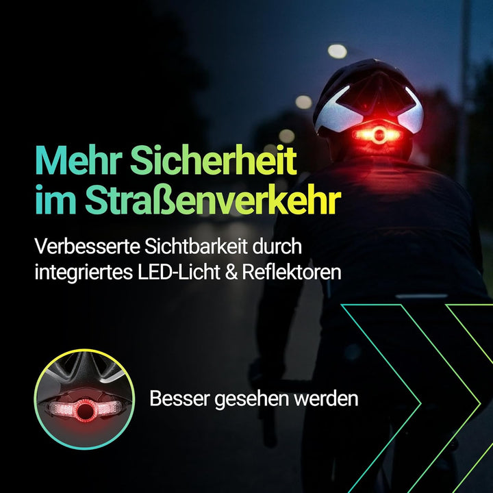 KED MTB Fahrradhelm SPIRI II Trend, schwarz L (55-61cm), L (55-61cm)