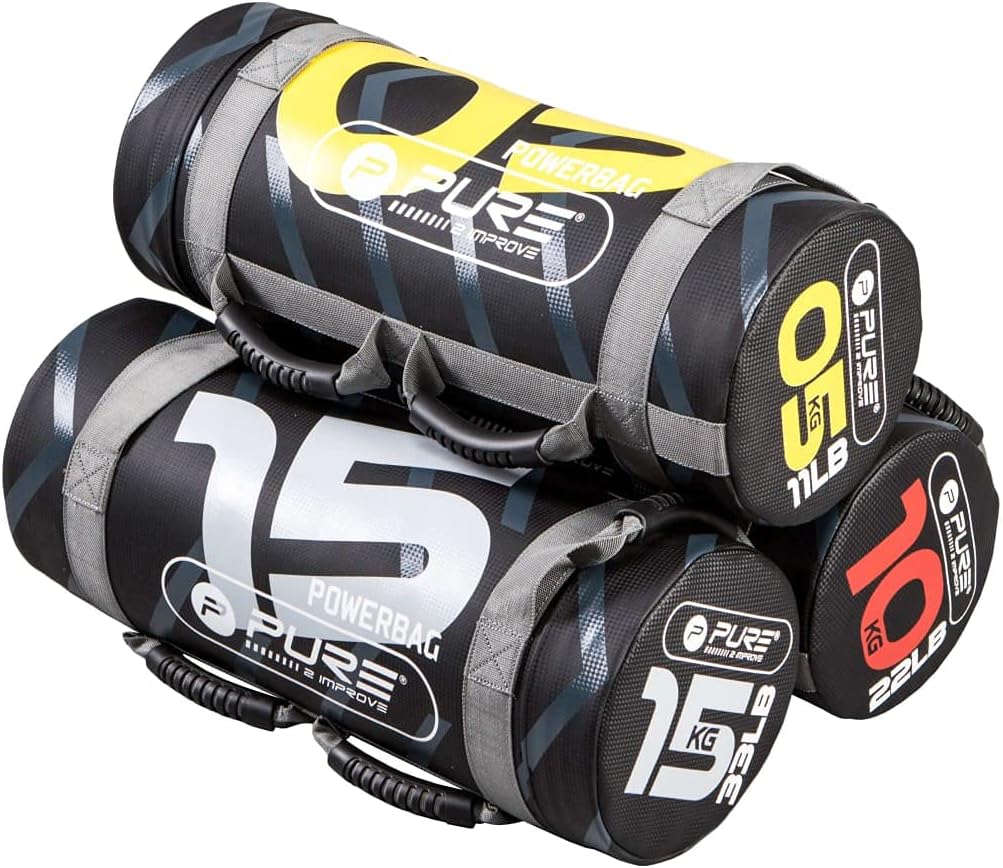 Premium Power Bag - Gewichtssack - Ideal fürs Kraft-, Ausdauertraining und Muskelaufbau 15.0 Kilogra