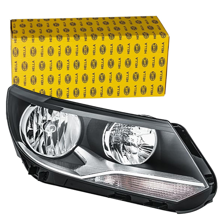 HELLA 1EL 010 749-221 FF/Halogen-Hauptscheinwerfer - rechts - für u.a. VW Tiguan (5N_), Rechts