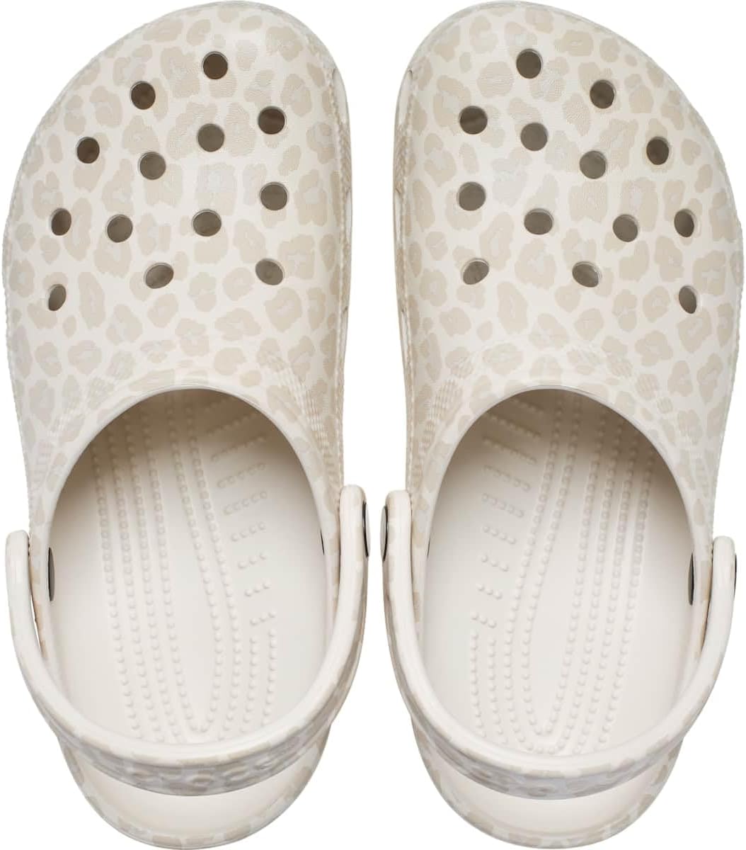 Crocs Classic Animal Clog 33/34 EU Almond Tint Leopard, 33/34 EU Almond Tint Leopard