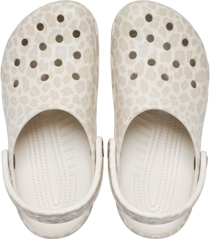 Crocs Classic Animal Clog 33/34 EU Almond Tint Leopard, 33/34 EU Almond Tint Leopard