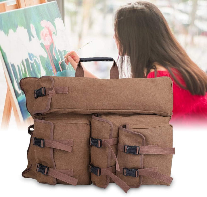 Skizzenbrett-Tasche, 4K Leinwand Kunstbedarf Tragetasche Portfolio Schultertasche Tragbar Grosser Ra
