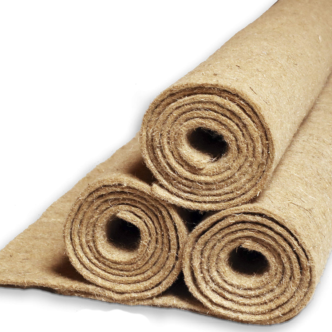 Natursache 1 Nagermatte aus Hanf, 150 x 80 x 0,5cm I Hanfmatten für Hasenstall, Kaninchenhaus, Hamst
