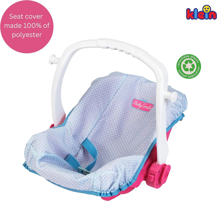 Theo Klein 1684 - Princess Coralie doll Carry cot, Babypuppe