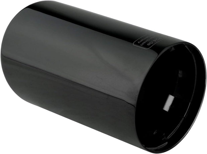 L&P A307 2 Auspuffblenden Endrohrblenden Schwarz Edelstahl spiegel poliert für F20 F21 125i 125d 225