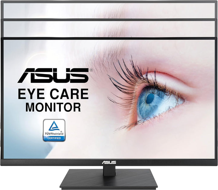 ASUS Eye Care VA27AQSB | 27 Zoll WQHD Monitor | Rahmenlos, ergonomisch, Flicker-Free, Blaulichtfilte