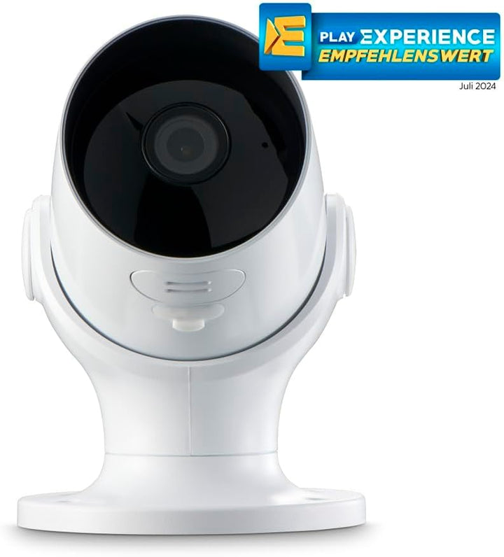 Hama Überwachungskamera WLAN (WLAN Kamera f. aussen, Outdoor-Kamera mit Sprach- u. App-Steuerung, we