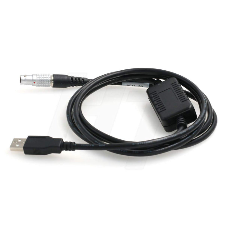 HangTon GEV218 USB-Datenkabel auf 8-polig für Leica Total Station TS30 TM30 GS15 CS10 auf PC Compute