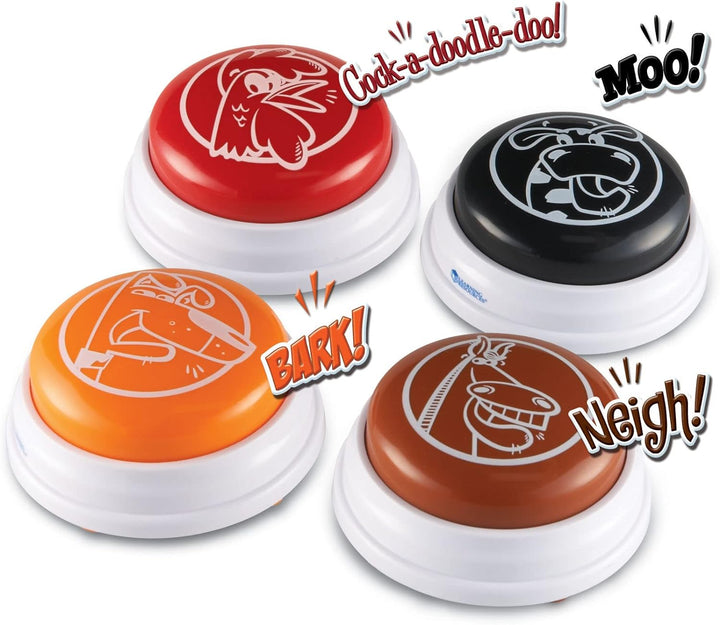 Learning Resources Tier Antwort-Buzzer (4 Stück) set of 4, set of 4