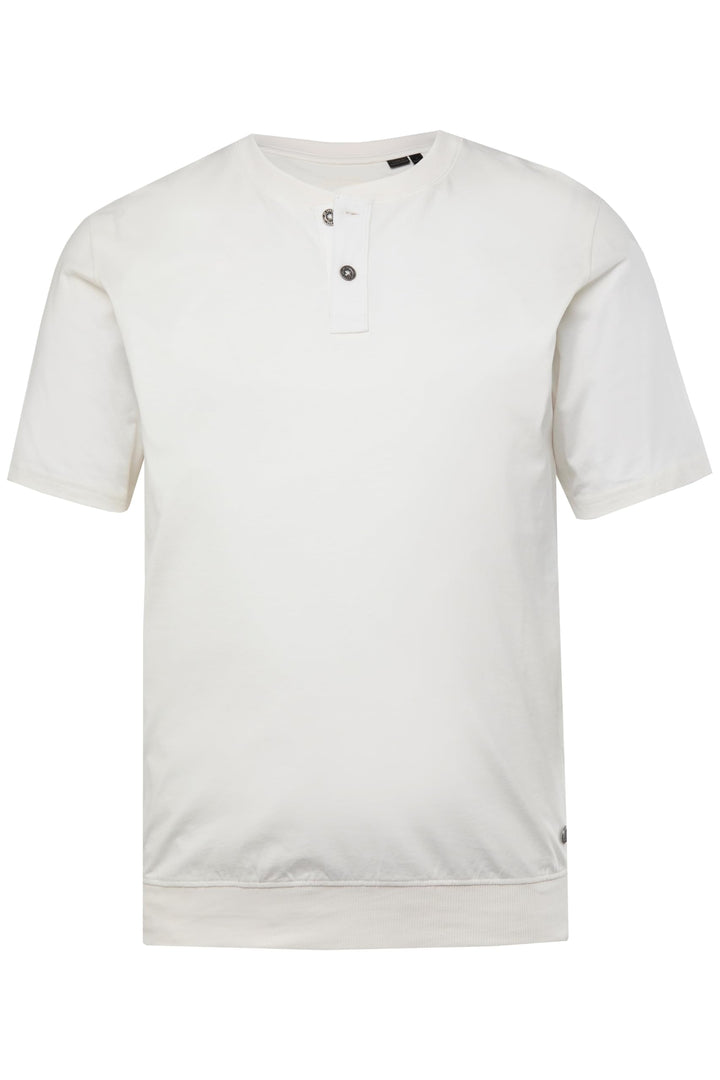 JP 1880 Herren grosse Grössen Übergrössen Menswear L-8XL Henley, Bauchfit, Halbarm, Rundhals 818628